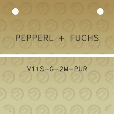 pepperl-fuchs-v11s-g-2m-pur