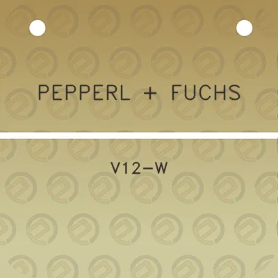 pepperl-fuchs-v12-w