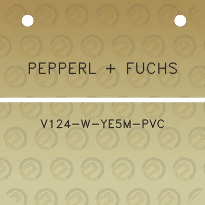 pepperl-fuchs-v124-w-ye5m-pvc