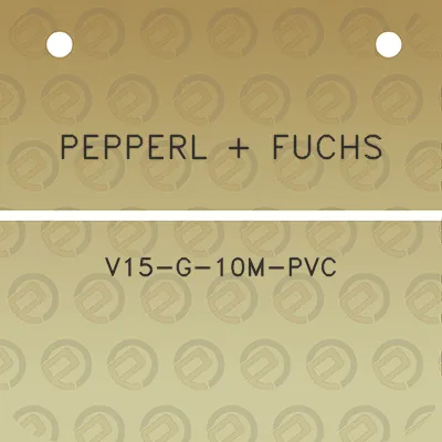 pepperl-fuchs-v15-g-10m-pvc