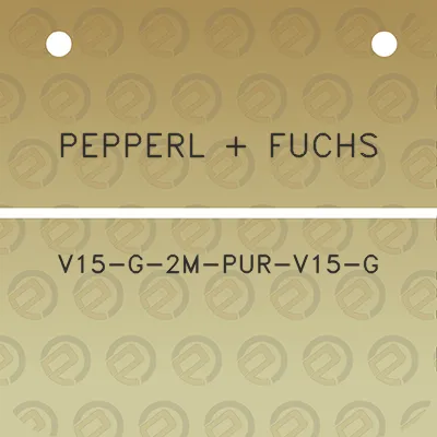 pepperl-fuchs-v15-g-2m-pur-v15-g