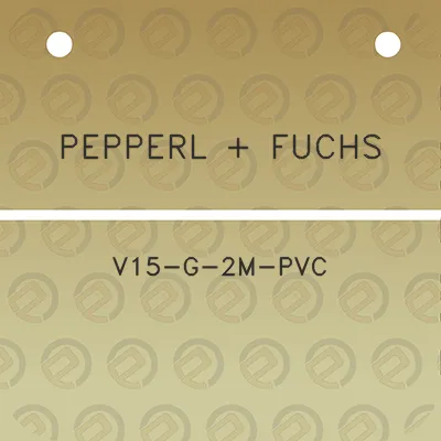 pepperl-fuchs-v15-g-2m-pvc