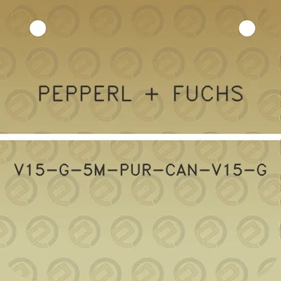 pepperl-fuchs-v15-g-5m-pur-can-v15-g