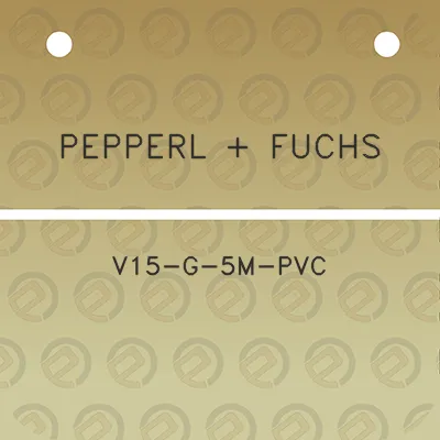 pepperl-fuchs-v15-g-5m-pvc