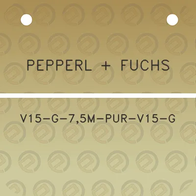 pepperl-fuchs-v15-g-75m-pur-v15-g