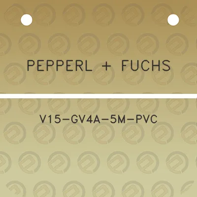 pepperl-fuchs-v15-gv4a-5m-pvc