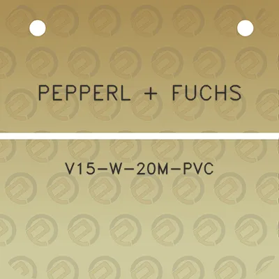 pepperl-fuchs-v15-w-20m-pvc