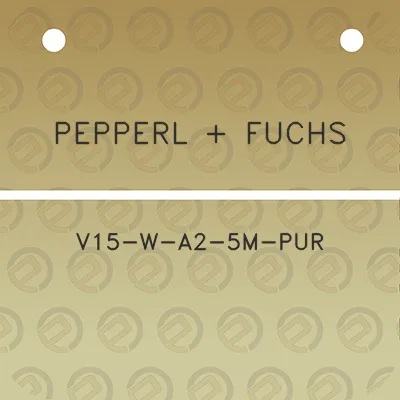 pepperl-fuchs-v15-w-a2-5m-pur