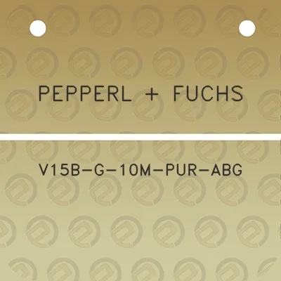 pepperl-fuchs-v15b-g-10m-pur-abg