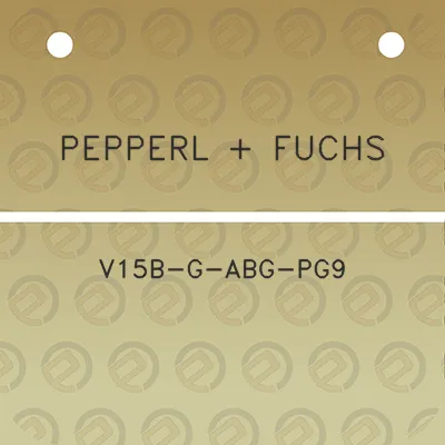 pepperl-fuchs-v15b-g-abg-pg9