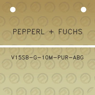 pepperl-fuchs-v15sb-g-10m-pur-abg