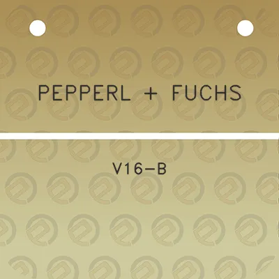 pepperl-fuchs-v16-b