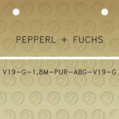 pepperl-fuchs-v19-g-18m-pur-abg-v19-g