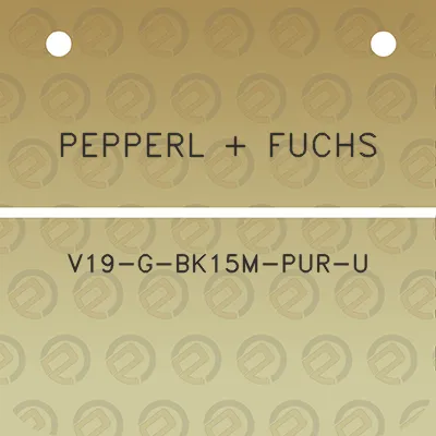 pepperl-fuchs-v19-g-bk15m-pur-u