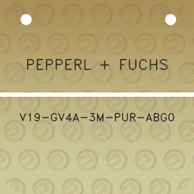 pepperl-fuchs-v19-gv4a-3m-pur-abg0
