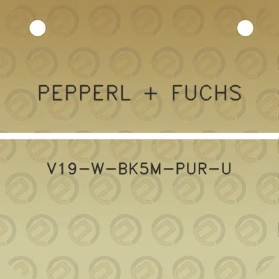 pepperl-fuchs-v19-w-bk5m-pur-u