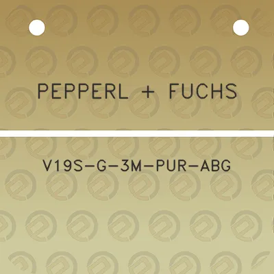 pepperl-fuchs-v19s-g-3m-pur-abg