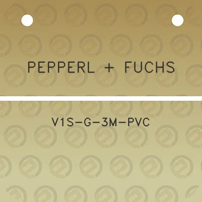 pepperl-fuchs-v1s-g-3m-pvc