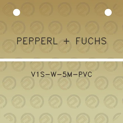 pepperl-fuchs-v1s-w-5m-pvc