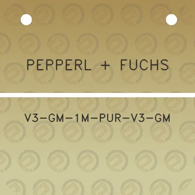 pepperl-fuchs-v3-gm-1m-pur-v3-gm