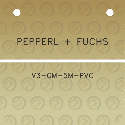 pepperl-fuchs-v3-gm-5m-pvc