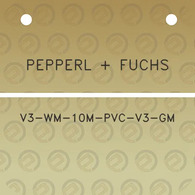 pepperl-fuchs-v3-wm-10m-pvc-v3-gm