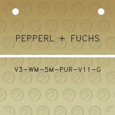 pepperl-fuchs-v3-wm-5m-pur-v11-g