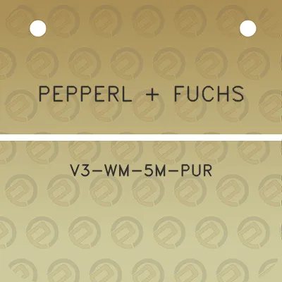 pepperl-fuchs-v3-wm-5m-pur