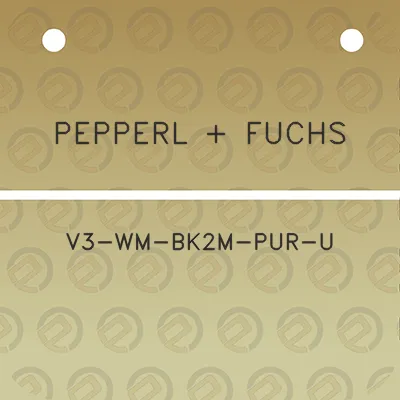 pepperl-fuchs-v3-wm-bk2m-pur-u