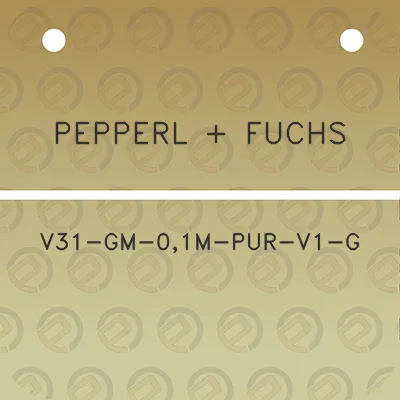 pepperl-fuchs-v31-gm-01m-pur-v1-g