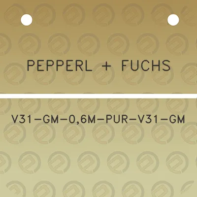 pepperl-fuchs-v31-gm-06m-pur-v31-gm