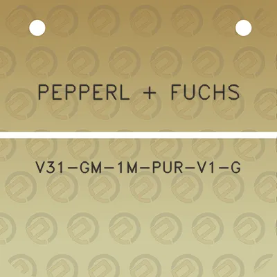 pepperl-fuchs-v31-gm-1m-pur-v1-g