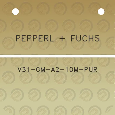 pepperl-fuchs-v31-gm-a2-10m-pur