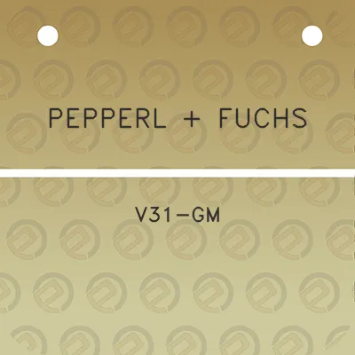 pepperl-fuchs-v31-gm