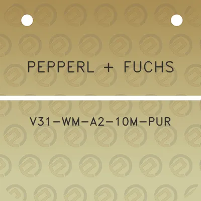 pepperl-fuchs-v31-wm-a2-10m-pur