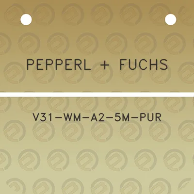 pepperl-fuchs-v31-wm-a2-5m-pur