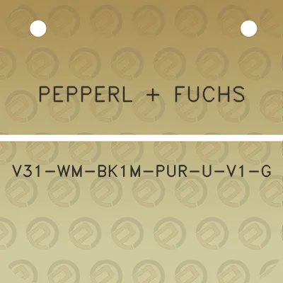 pepperl-fuchs-v31-wm-bk1m-pur-u-v1-g