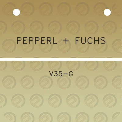 pepperl-fuchs-v35-g