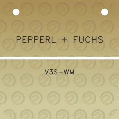 pepperl-fuchs-v3s-wm