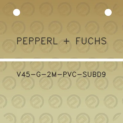 pepperl-fuchs-v45-g-2m-pvc-subd9