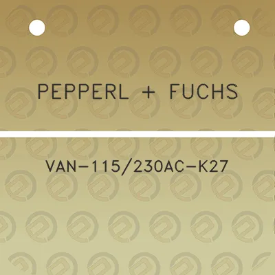 pepperl-fuchs-van-115230ac-k27