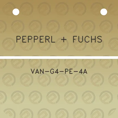 pepperl-fuchs-van-g4-pe-4a