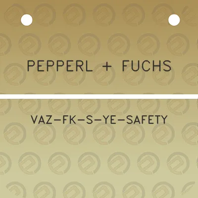 pepperl-fuchs-vaz-fk-s-ye-safety