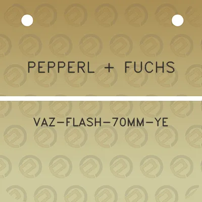 pepperl-fuchs-vaz-flash-70mm-ye