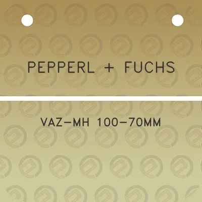 pepperl-fuchs-vaz-mh-100-70mm