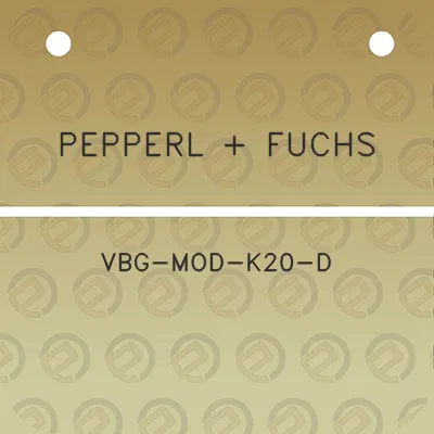 pepperl-fuchs-vbg-mod-k20-d