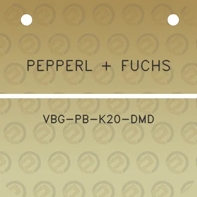 pepperl-fuchs-vbg-pb-k20-dmd