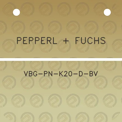pepperl-fuchs-vbg-pn-k20-d-bv