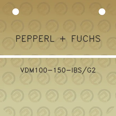 pepperl-fuchs-vdm100-150-ibsg2