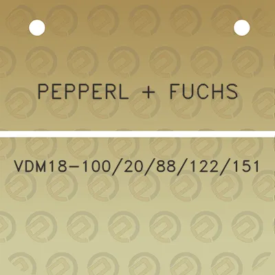 pepperl-fuchs-vdm18-1002088122151